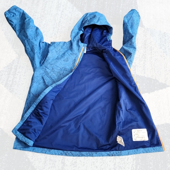 REI Boy’s blue and black coat with lining and front zipper, size 18 (XL) - Picture 5 of 8